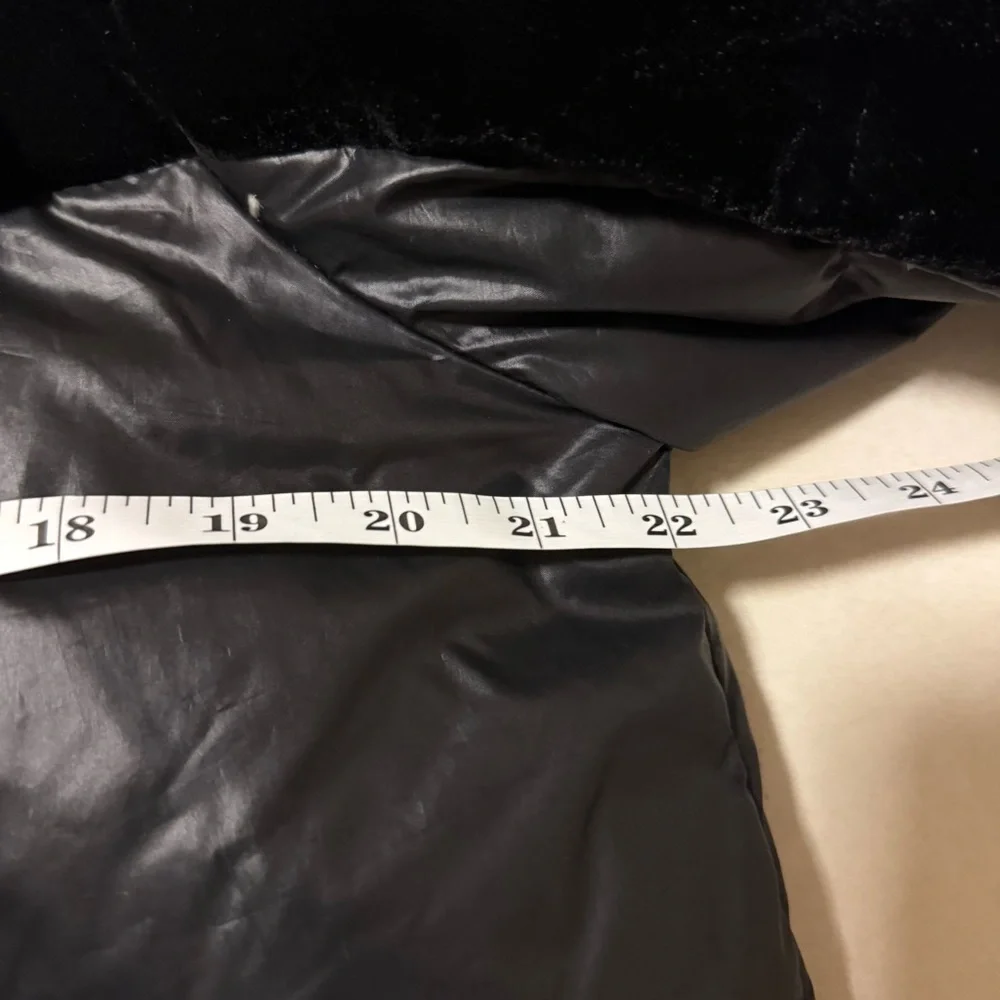 Marc New York black down/velvet puffer - Picture 10 of 13